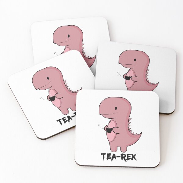 Item preview, dinosaur tea-rex sticker designed and sold by vikyky.