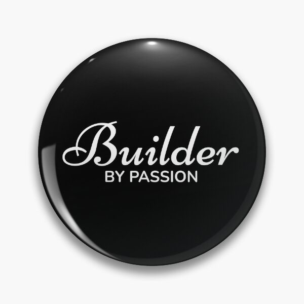 Item preview, Builder by Passion - White designed and sold by TrulyRested.