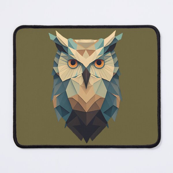 Item preview, Stained Glass Owl: Majestic Beauty designed and sold by modernaarte.