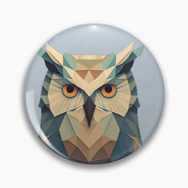 Item preview, Stained Glass Owl: Majestic Beauty designed and sold by modernaarte.