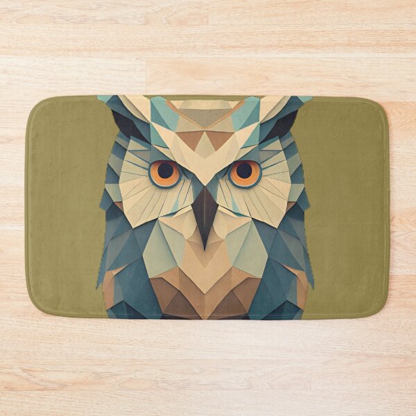 Item preview, Stained Glass Owl: Majestic Beauty designed and sold by modernaarte.