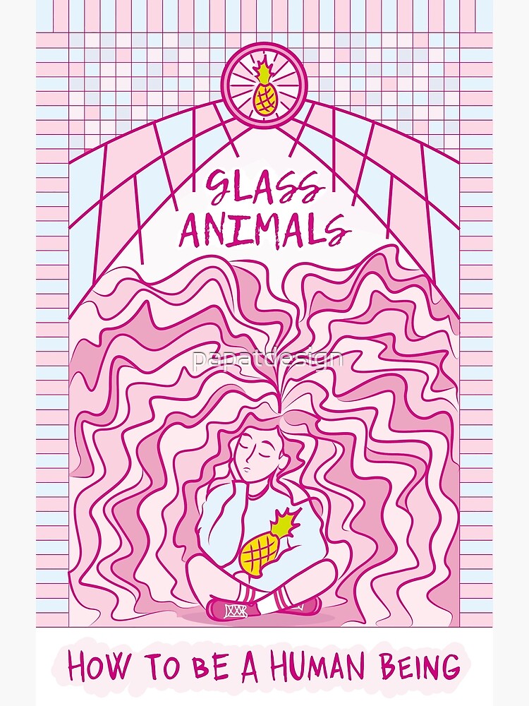 "Glass Animals" Poster for Sale by papatdesign | Redbubble