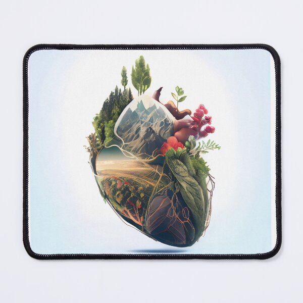 Item preview, healthy world, healthy heart designed and sold by Ariadna de Raadt.