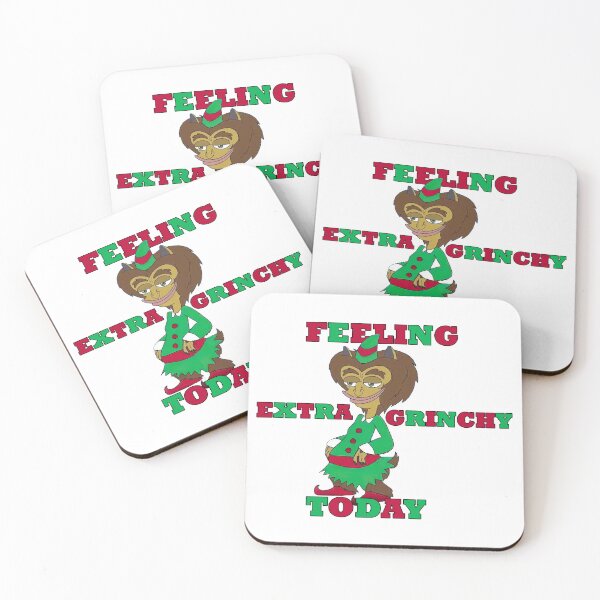 Item preview, BIG MOUTH Feeling Extra Grinchy Today | Maury Hormon Monster | Mix designed and sold by NanarodsDesign.