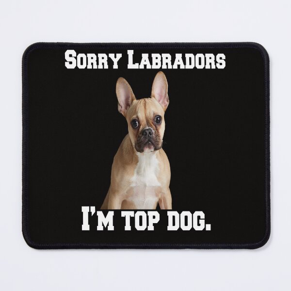 Item preview, French Bulldog Lover Sorry Labradors I’m Top Dog designed and sold by fantasticdesign.