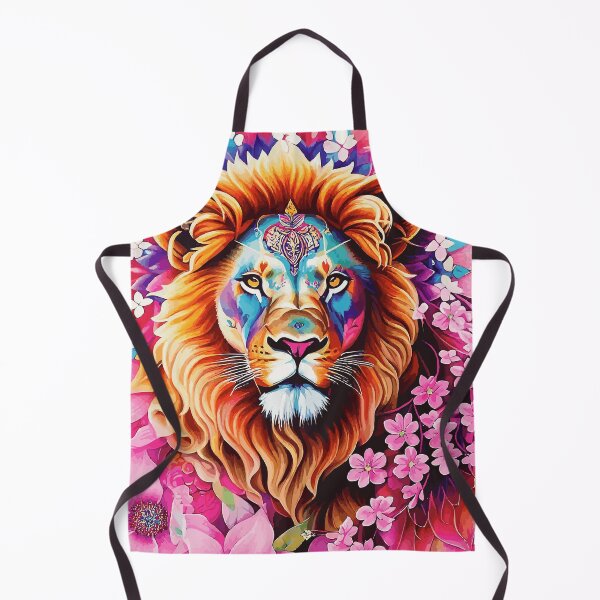 Item preview, Botanical lion portrait designed and sold by Lubellebubble20.