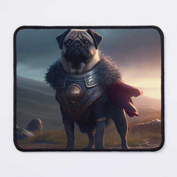 Item preview, Heroic Warrior: Pug designed and sold by ArmouredPaws.