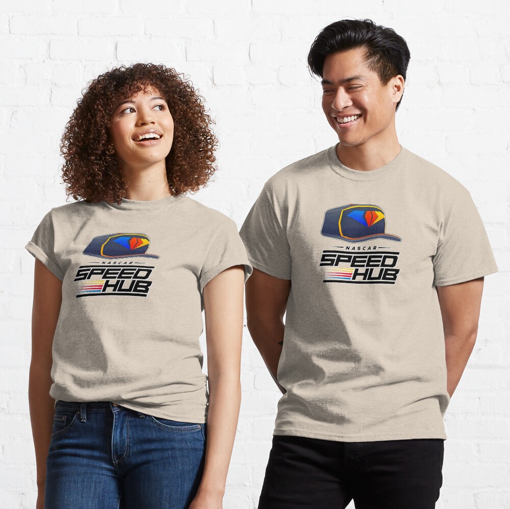 Logo NASCAR Speed ​​Hub. ROBLOX. 2023, NASCAR Roblox game. Gift Ideas Kids  T-Shirt for Sale by Mycutedesings-1