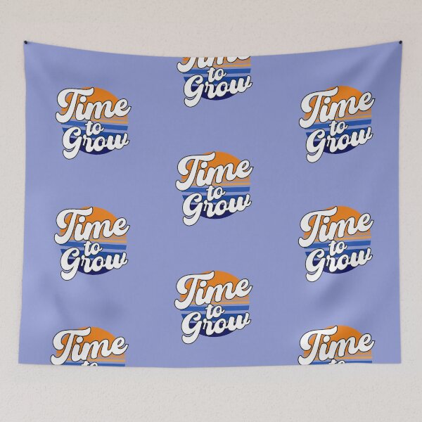 Item preview, Time to Grow, The Netherlands, A Dutch Holland Quote designed and sold by DiensDesign.
