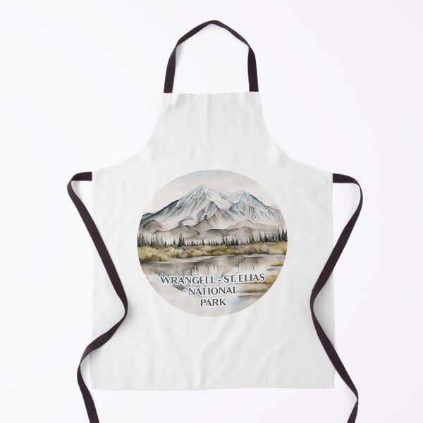Item preview, Wrangell - St. Elias National Park Boho Watercolor Circle designed and sold by PikoApparel.