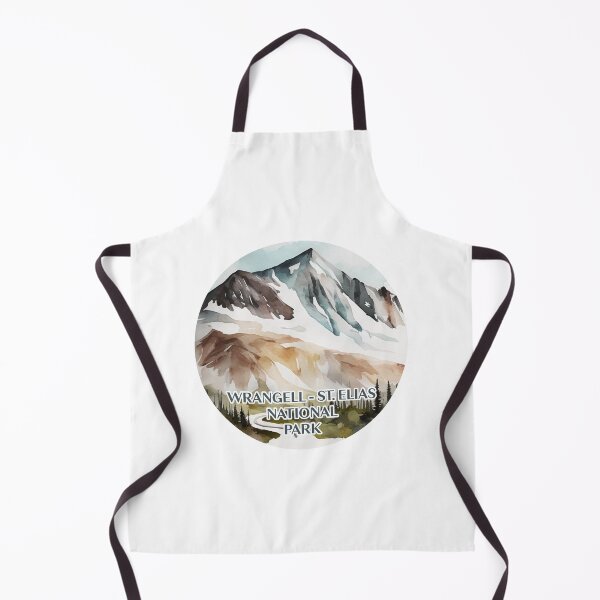 Item preview, Wrangell - St. Elias National Park Boho Watercolor Circle designed and sold by PikoApparel.