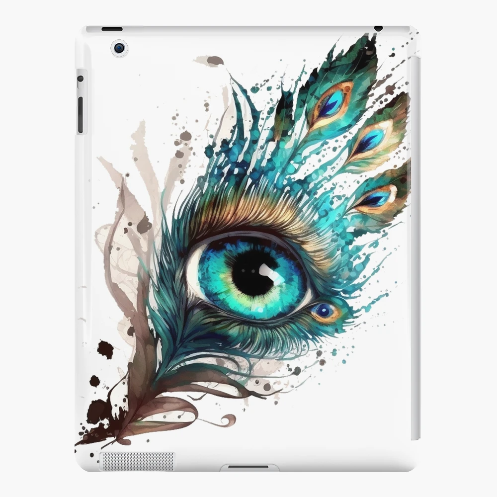 Stranded purple feathers of an exotic bird iPad Case & Skin for Sale by  NancyEle