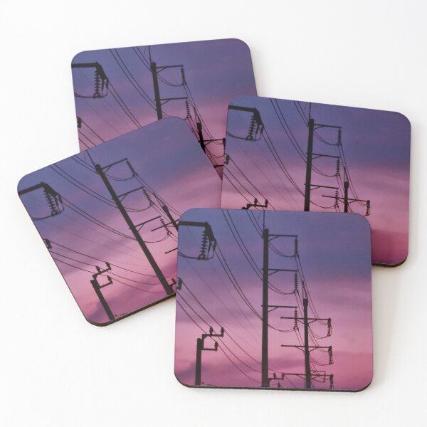 Item preview, Power Poles and the Purple Sky designed and sold by Sunshine-Asawa.