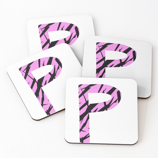 Item preview, The letter P in a decorative retro pattern designed and sold by Chen-Len.