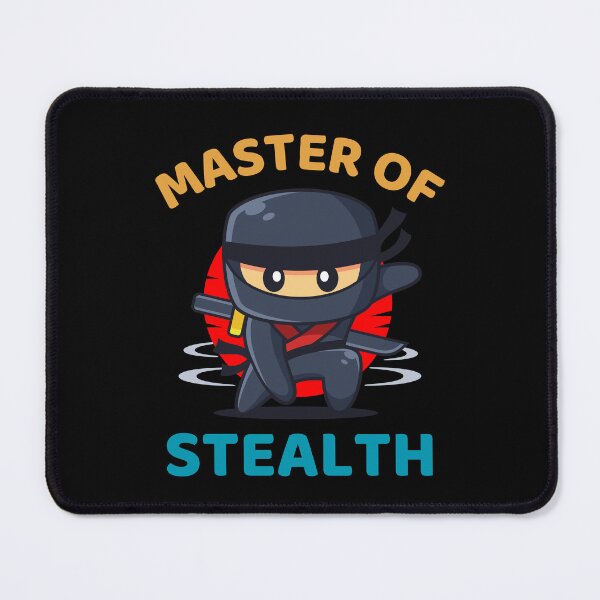 Artikelvorschau, Meistern Sie das Stealth-Spiel mit unserem süßen Ninja entworfen und verkauft von SimpliText.