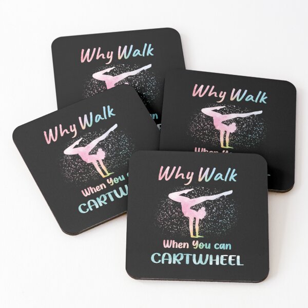 Item preview, Gymnastics Why Walk When You Can Cartwheel designed and sold by BanBay.