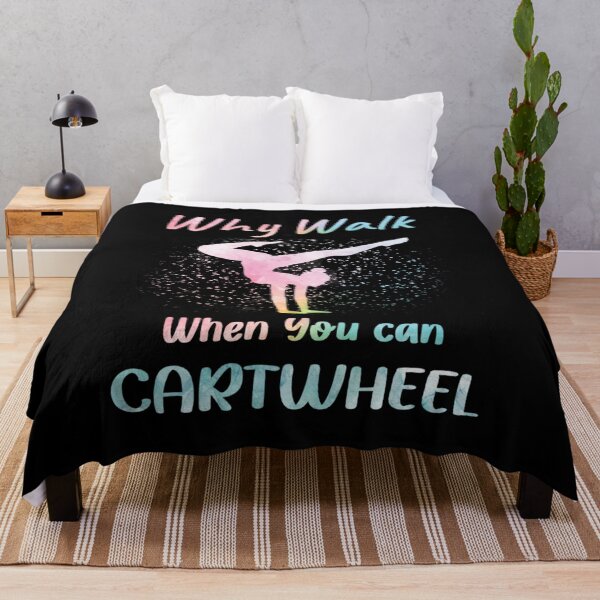 Item preview, Gymnastics Why Walk When You Can Cartwheel designed and sold by BanBay.