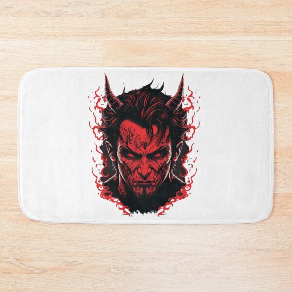 Item preview, Inferno: A Dark and Fiery Graphic Design Exploration of Satan designed and sold by dogmanstar.