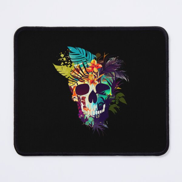 Item preview, Tropical Skull Covered in Leaves designed and sold by FiveIntentions.