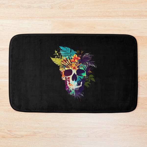 Item preview, Tropical Skull Covered in Leaves designed and sold by FiveIntentions.