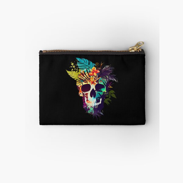 Item preview, Tropical Skull Covered in Leaves designed and sold by FiveIntentions.