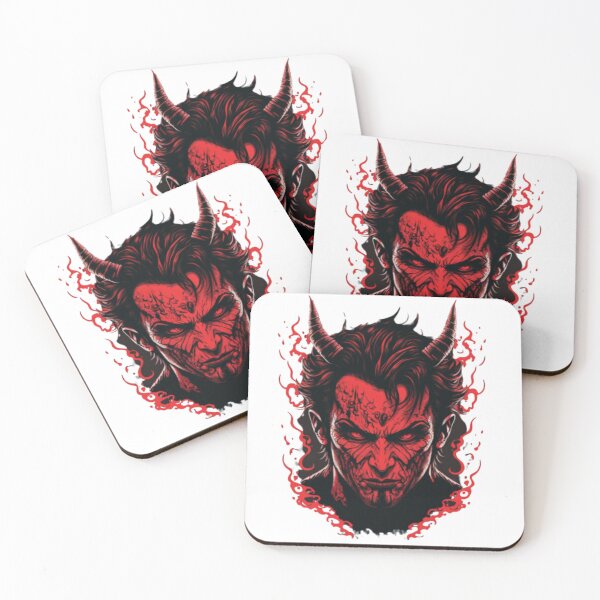 Item preview, Inferno: A Dark and Fiery Graphic Design Exploration of Satan designed and sold by dogmanstar.