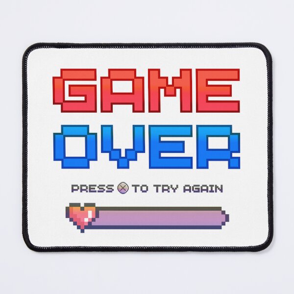 Artikelvorschau, Game-Over-Bildschirm entworfen und verkauft von 10YK-Studio.