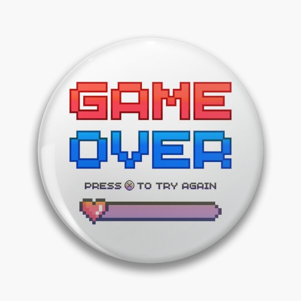 Artikelvorschau, Game-Over-Bildschirm entworfen und verkauft von 10YK-Studio.