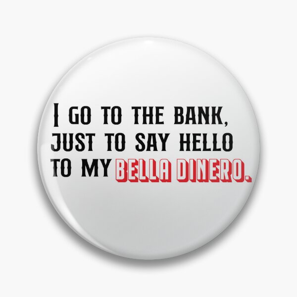 Item preview, I go to the bank, just to say... designed and sold by INFIDESIGN.
