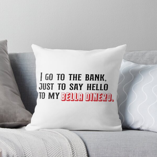 Item preview, I go to the bank, just to say... designed and sold by INFIDESIGN.
