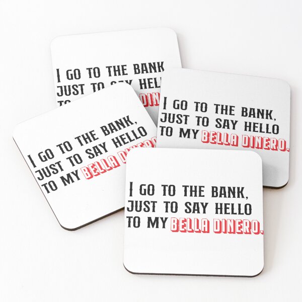 Item preview, I go to the bank, just to say... designed and sold by INFIDESIGN.