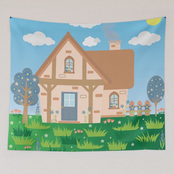 Item preview, Mini adventures house in the meadows designed and sold by smalladventures.