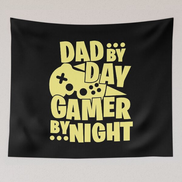 Item preview, Dad By Day Gamer By Night designed and sold by soebekhi.