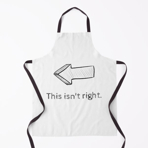 Item preview, This isn't right - Black Outline designed and sold by BeWilDesigns.