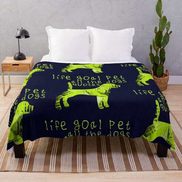 Item preview, Life goal pet all the dogs quotes designed and sold by kinpirks.