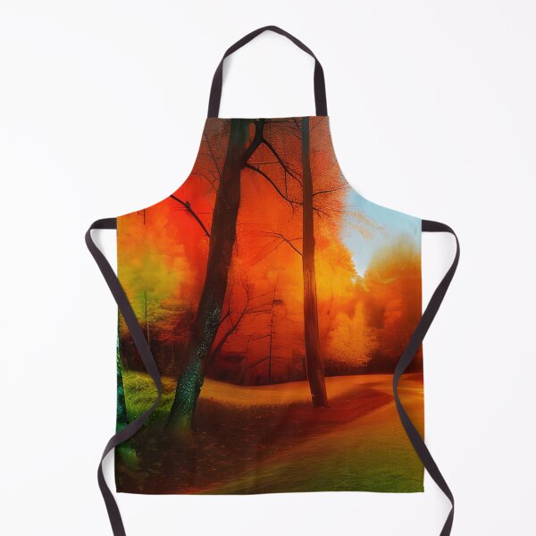 Item preview, Autumn road in the forest designed and sold by brandway.