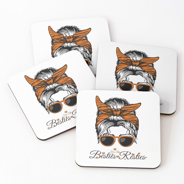Item preview, Besties For The Resties Hair Bandana Matching Mommy and Me designed and sold by Zee T-Shirt.