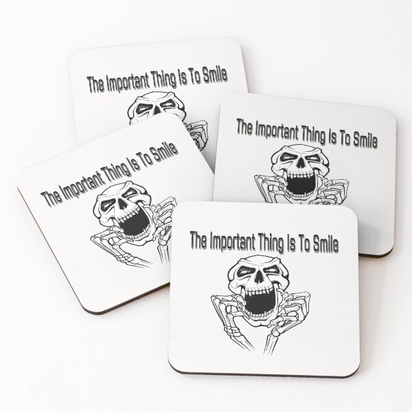 Item preview, The Important Thing Is To Smile designed and sold by stephHIP.