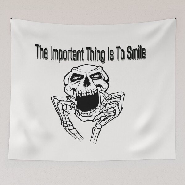 Item preview, The Important Thing Is To Smile designed and sold by stephHIP.