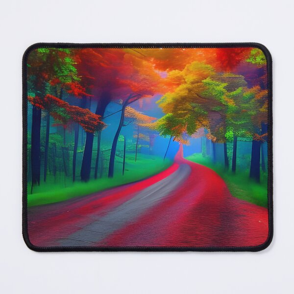 Item preview, Road in a colorful forest designed and sold by brandway.