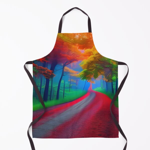 Item preview, Road in a colorful forest designed and sold by brandway.
