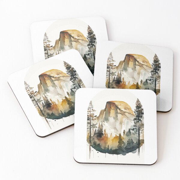 Artikelvorschau, Yosemite National Park Boho Watercolor Arch entworfen und verkauft von PikoApparel.