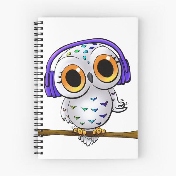 Item preview, Music loving owl designed and sold by writersparks.
