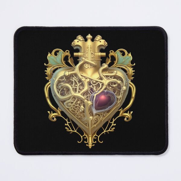Item preview, Golden Royal Heart designed and sold by AiInker.