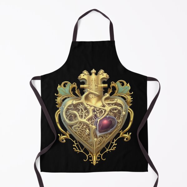 Item preview, Golden Royal Heart designed and sold by AiInker.