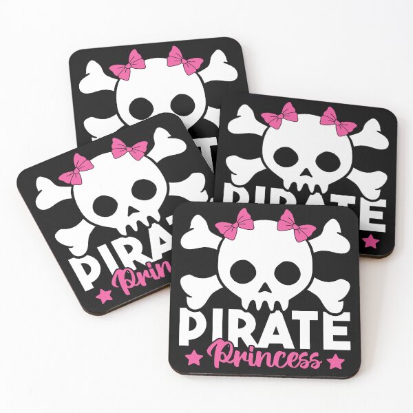 Item preview, Cute Pirate Princess Pink Pirate Skull and Crossbones Girls designed and sold by MintedFresh.