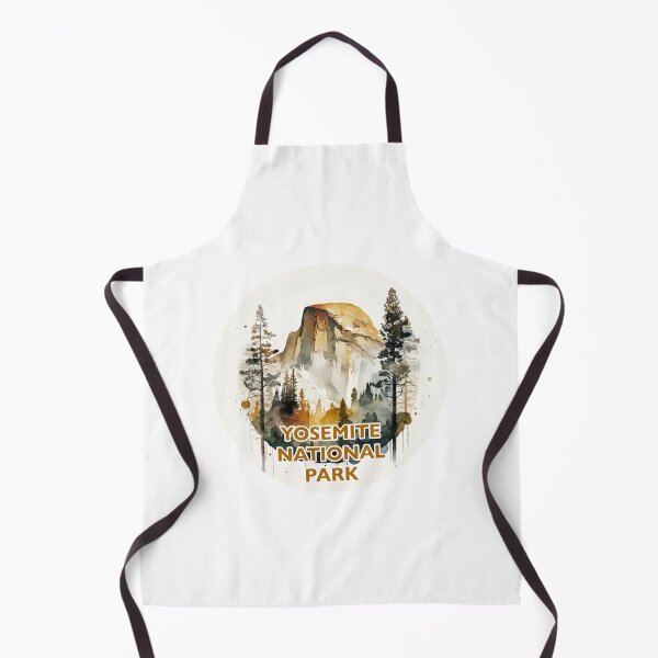 Item preview, Yosemite National Park Boho Watercolor Circle designed and sold by PikoApparel.