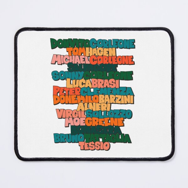 Item preview, The Godfather: Tribute to the Main Actors of the Classic designed and sold by Boogosh.