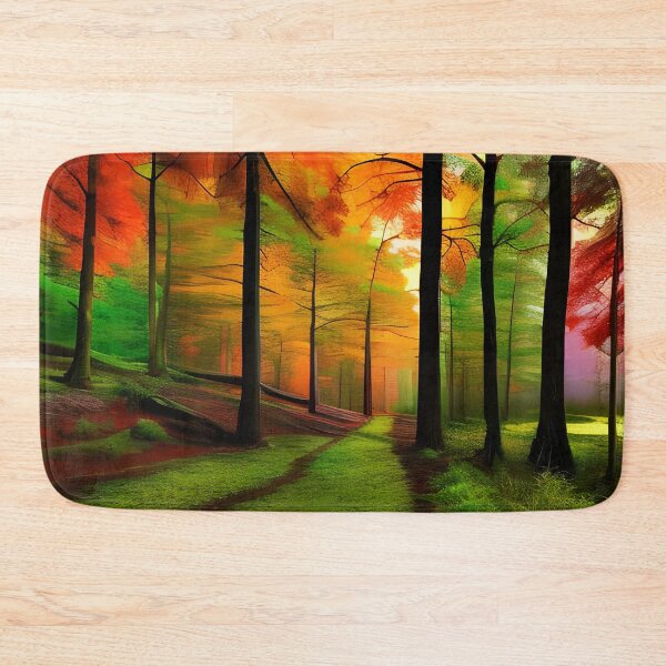 Item preview, Yellow trees in the forest designed and sold by brandway.