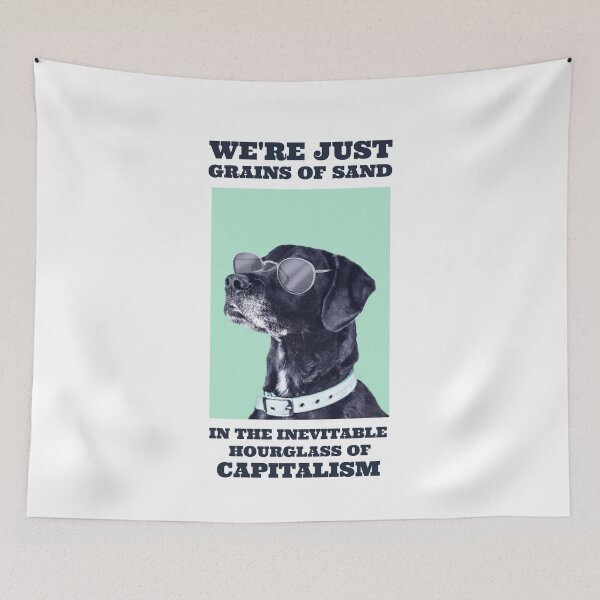 Item preview, Just Grains of Sand - Capitalism Nihilism for Nihilist Design designed and sold by Shirtlify.